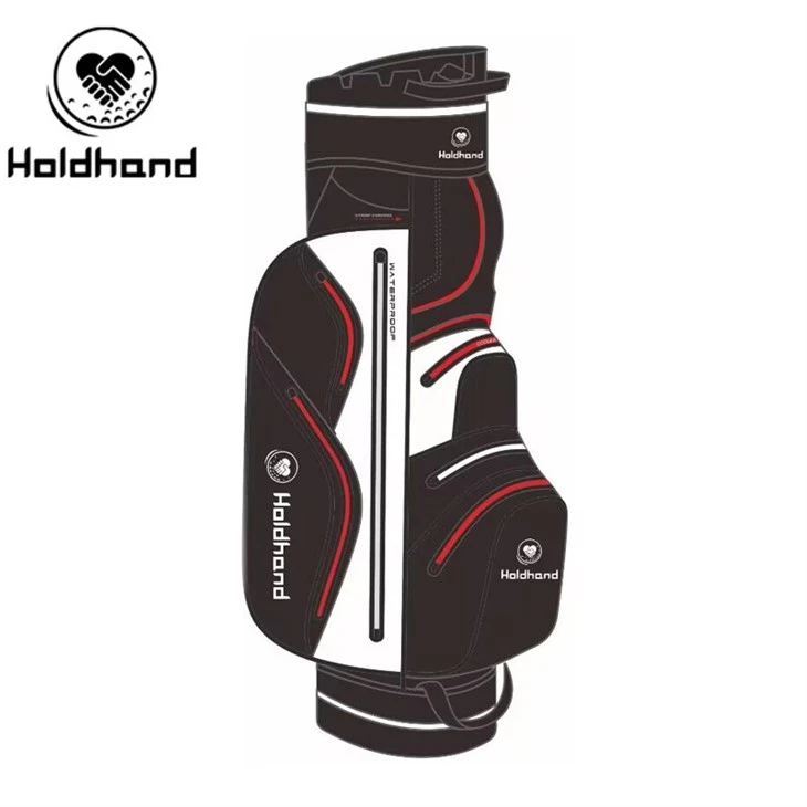 Advanced Gender-Neutral Bag Boasting 15-tier Club Arrangement, Premium Putter Rest, Adaptive Storage Layout, Beverage Cooler, Convertible Harness, And Rapid-release Rain Defense – Universal.
