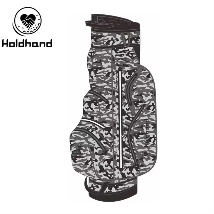 Advanced Gender-Neutral Bag Boasting 15-tier Club Arrangement, Premium Putter Rest, Adaptive Storage Layout, Beverage Cooler, Convertible Harness, And Rapid-release Rain Defense – Universal.