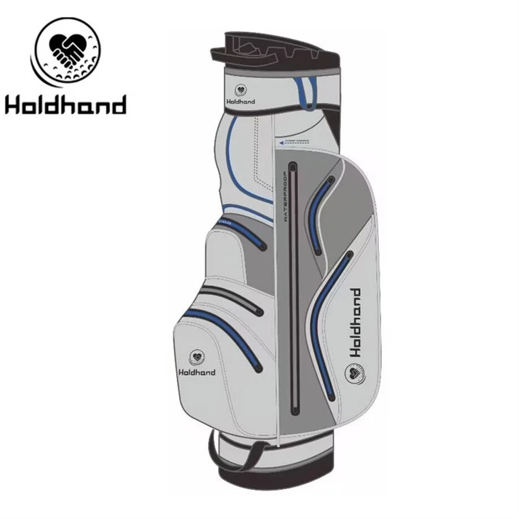 Advanced Gender-Neutral Bag Boasting 15-tier Club Arrangement, Premium Putter Rest, Adaptive Storage Layout, Beverage Cooler, Convertible Harness, And Rapid-release Rain Defense – Universal.