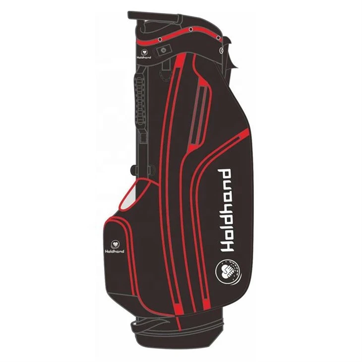 Golfväskor med logotyp – Premium mjukt PU-material och detaljerade broderier