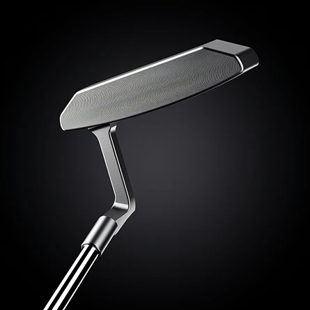 Högprecisions golfputterhuvud i rostfritt stål golfhuvud CNC fräst putter golfputterhuvud