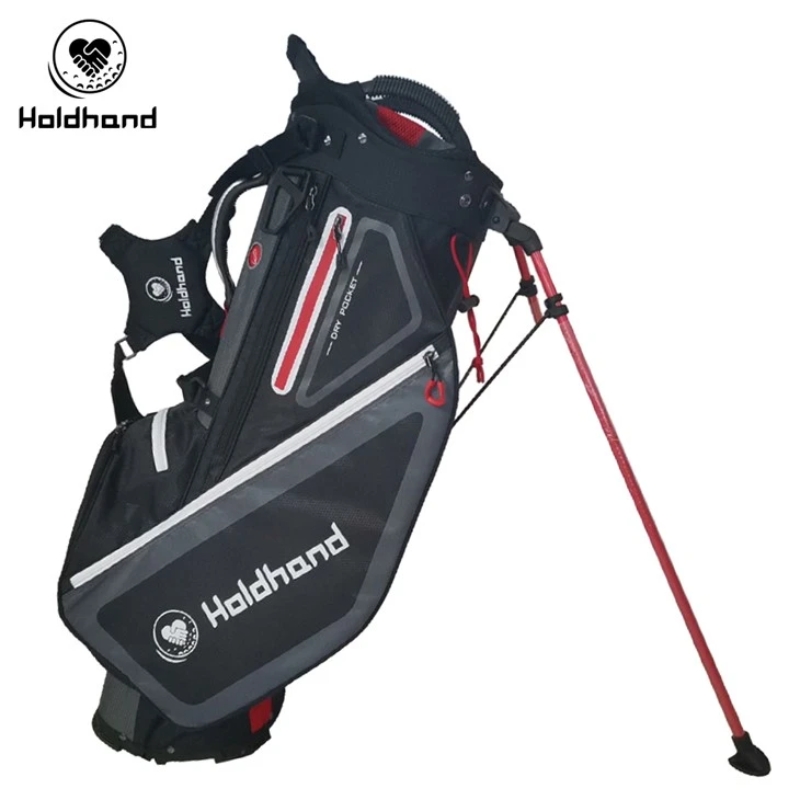 Pu Läder 14-vägs Golf Stand Bag Mode Anpassa OEM