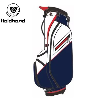 Alla-matchar personliga golfväskor – PU-material, anpassad broderilogotyp, slitstark