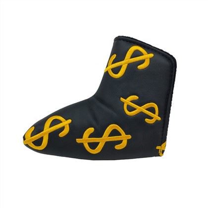 Golf Putter Cover med US Dollar Symbol Broderi Blade Golf Cover