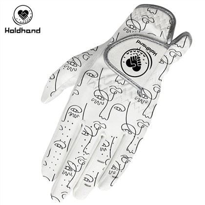 Nya mönster Vänsterhandshandskar för golf i läder Cabretta Glove Golf av hög kvalitet